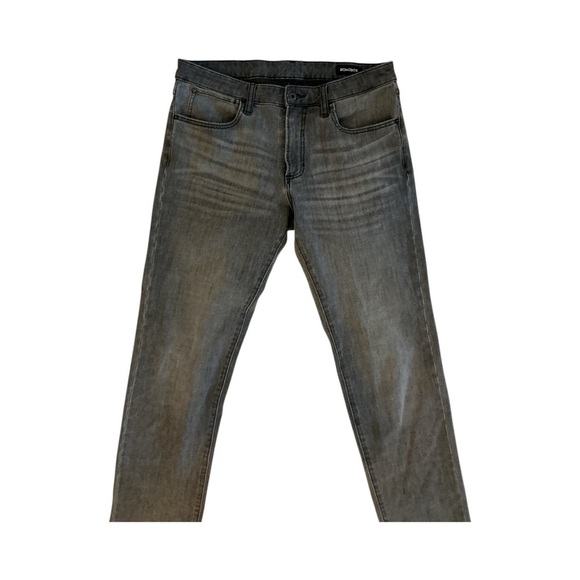 Bonobos Stretch Jeans Men’s 33x34 Gray Straight Fit Everyday Modern Denim - Picture 2 of 9